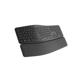 Logitech 920-010105 Teclado Inalámbrico Ergonómico Partido Ergo K860. Postura mejorada, reposamuñecas acolchado y conexión Bluetooth/USB