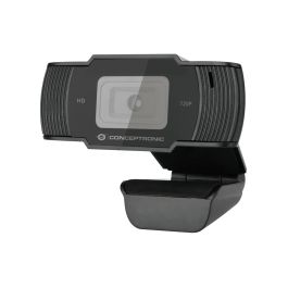 CONCEPTRONIC WEBCAM HD AMDIS05 1080P INTERPOLADO USB 3.6MM 30 FPS ANGULO VISION 68º MICROFONO INTEGRADO Precio: 10.78999955. SKU: B1FGFYFC6C