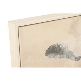 DKD Home Decor Cuadro Tropical Palmera Verde Marrón 122.5x82.5 cm (2 Unidades) Lienzo y PS