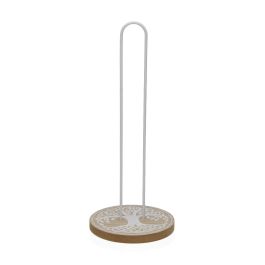 Portarrollos Idun Versa 13x31 cm - Madera MDF y Metal (2 Unidades)