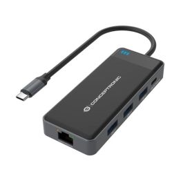 Conceptronic DONN14G Adaptador USB-C 7 en 1 a HDMI/USB-C PD/USB 3.0/GbE, 4K 30Hz, Compatible con Windows/Mac/Chrome OS Precio: 58.49999947. SKU: B14YCSFZ5S