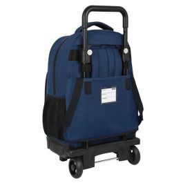 Mochila Escolar con Ruedas BlackFit8 Urban Negro Azul marino (33 x 45 x 22 cm) Mochila Escolar con Ruedas BlackFit8 Urban Negro Azul marino (33 x 45 x 22 cm)