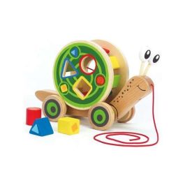 Hape Arrastre Caracol Encajable de Madera 30,10x18,6x11,20 cm Precio: 26.39736. SKU: B1BFKRNEKX