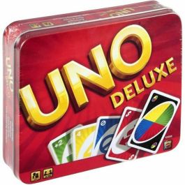 Mattel Games UNO Deluxe Juego de Cartas con libro de puntajes y zapato de distribución, para 2 a 10 jugadores, 7+ años Precio: 31.78999967. SKU: S7124100