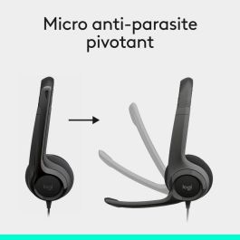 Logitech H390 Auriculares USB para Ordenador con Micrófono con Cancelación de Ruido