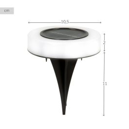 Set de estacas solares de jardín Aktive 4 Piezas ABS 10,5 x 12,5 x 10,5 cm (6 Unidades) Set de estacas solares de jardín Aktive 4 Piezas ABS 10,5 x 12,5 x 10,5 cm (6 Unidades)