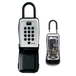 Master Lock Caja de llaves segura con combinación alfanumérica programable y botones para compartir llaves/tarjetas, instalación colgante exterior Precio: 53.49999996. SKU: B1FTMAXXLM