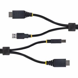Cable adaptador Startech HU12210-KVM-CABLE Negro Cable adaptador Startech HU12210-KVM-CABLE Negro