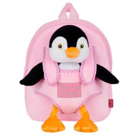 PERLETTI Mochila Reversible con Peluche Peggie Pingüino 27x21x9cm Precio: 17.5000001. SKU: B19CGLYYZP