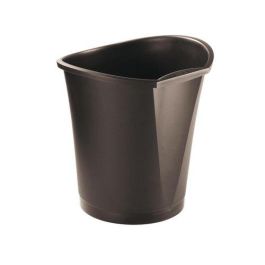 Papelera Esselte Basko 18 Litros Negro 12 unidades Precio: 191.89000017. SKU: S8421032