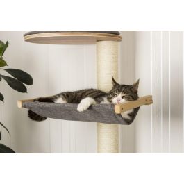 KERBL KER4018653927700 Árbol rascador para gatos de pared Dolomit XL Tofana, 185 cm de alto, color Gris