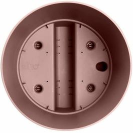 Pot de flores redondas Greenensense Aqua Care - Tank de plástico - con ruedas - Ø35 - arcilla marrón