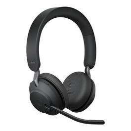 Jabra Auricular Evolve2 65 UC Estéreo Inalámbrico Bluetooth USB-A Negro con Base de Carga