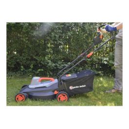 Elem Garden Technic Cortacésped Eléctrico 1800W, 40cm Ancho Corte, Recogedor 40L, Altura de Corte 25-75mm Elem Garden Technic Cortacésped Eléctrico 1800W, 40cm Ancho Corte, Recogedor 40L, Altura de Corte 25-75mm