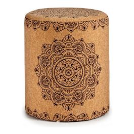 Puff Mandala Marrón MDF Corcho (34 x 39 x 34 cm) Puff Mandala Marrón MDF Corcho (34 x 39 x 34 cm)