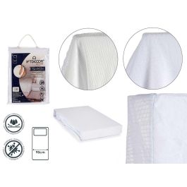 Protector de Colchón Impermeable Giftdecor 90x190 cm - Blanco, Antialérgico, Ajustable (6 Unidades)