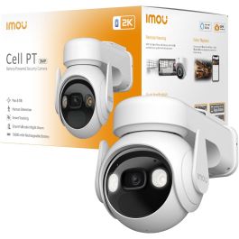 Imou Cell PT Cámara de Seguridad IP Exterior Inalámbrica 3MP Auto-seguimiento WiFi Visión Nocturna Alexa IP66 Precio: 124.99000041. SKU: B1KAFZK8GJ