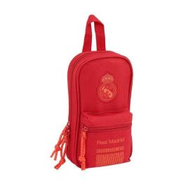 Plumier Mochila Real Madrid C.F. Rojo 12 x 23 x 5 cm (33 Piezas) Plumier Mochila Real Madrid C.F. Rojo 12 x 23 x 5 cm (33 Piezas)