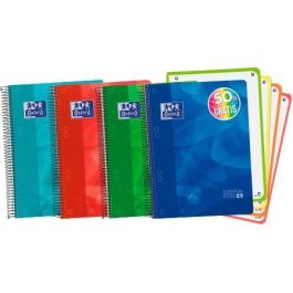 Oxford Cuaderno Lagoon Europeanbook 4 Microperforado 120H 50% Gratis A5+ 5x5 T-Plástico Pack 5 Ud C-Surtidos Precio: 23.78999997. SKU: S8414327