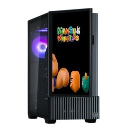 Zalman Z10 DS Caja PC Midi Tower Negra ATX/Micro ATX/Mini-ITX con ventana lateral de vidrio templado para HDD/SSD