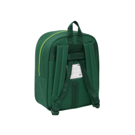 Mochila Escolar con Ruedas Real Betis Balompié Verde 22 x 27 x 10 cm