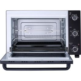 CONTINENTAL EDISON CEMF46B3 - Mini horno eléctrico 46L negro - 1800W - Asador, Circulación natural