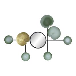 Decoración de Pared DKD Home Decor Espejo Hojas Dorado Metal Menta Oriental (45 x 3 x 30 cm) Precio: 12.94999959. SKU: B1JLC3JPVH