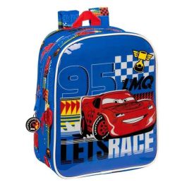 Mochila Infantil Cars Race ready Azul 22 x 27 x 10 cm