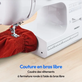 Medion Máquina de Coser SM 60 MED4061275230888, 62W, 24 Puntadas + Dobles, 700 rpm, LED, Blanco