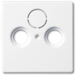 BUSCH-JAEGER 1743-84 Tapa para tomas de antena con 2 conexiones, acabado blanco brillante Precio: 14.399. SKU: B1FHTZYSYC