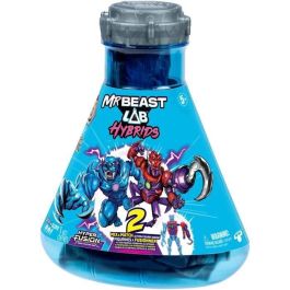 Mrbeast Lab MRB0630996249048 - Pack de 2 Figuras MrBeast Lab Combina y Combina - Modelo Aleatorio + Media Figura