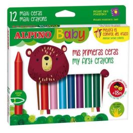 Alpino Mis Primeras Ceras Baby Gruesas Más Limpias, Estuche de 12 Ceras Surtidas Precio: 6.95000042. SKU: B1F3NQAKXG