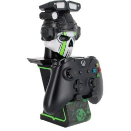 Cable Guy Ikon Soporte Sujeción Figura Call of Duty 20cm para Mandos PS5/Xbox y Auriculares, con Carga USB