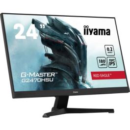 Iiyama Monitor G2470HSU-B6 24" G-MASTER IPS Full HD 180Hz, 0.2ms, USB 3.2, Altavoces, Negro Iiyama Monitor G2470HSU-B6 24" G-MASTER IPS Full HD 180Hz, 0.2ms, USB 3.2, Altavoces, Negro