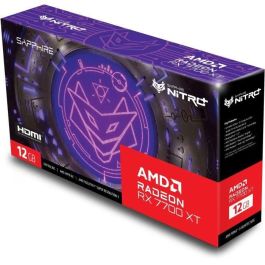 Sapphire SAP4895106294370 Tarjeta Gráfica NITRO+ AMD RADEON RX 7700 XT GAMING OC 12GB GDDR6 DUAL HDMI / DUAL DP
