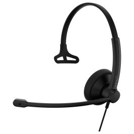 EPOS IMPACT 100 MS Mono Auricular con Cable USB-C/USB-A para Oficina y Centro de Llamadas, Certificado para Microsoft Teams