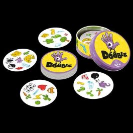 Asmodee Juego Dobble. Juego de cartas basado en la velocidad, observación y reflejos para niños y adultos.