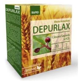 DIETMED Depurlax 30 Comprimidos - Limpieza Intestinal con Cáscara Sagrada y FOS, Efecto Inmediato Precio: 9.79. SKU: B1JRBEGSK3