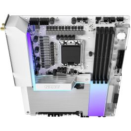 NZXT N9-Z89XT-W1 Placa Base ATX Intel Z890 LGA 1851 DDR5 WiFi 7 Bluetooth 5.4 Blanca