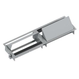 Bachmann CONI DUO Marco de Montaje 6 Vías (2x3) Asimétrico para Encimeras, Acero Gris Metálico RAL 9006, Tapa Abisagrada, 505 mm Precio: 191.50000023. SKU: B14GFVN9FD