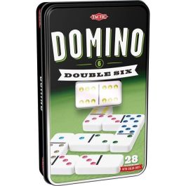 Tactic Dominó Doble 6 Juego de Mesa en Caja de Metal para Niños y Niñas a partir de 5 años Precio: 24.95000035. SKU: B16BTCCXLK