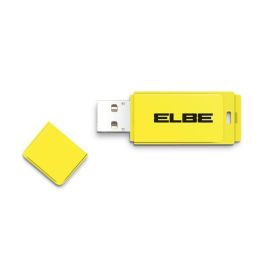 Pack De 2Ud. Pendrive 64Gb Usb2.0 Azul-Amarillo ELBE USB-264