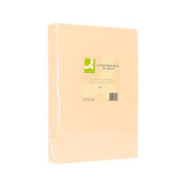 Papel Color Q-Connect Din A3 80 gr Crema Paquete De 500 Hojas