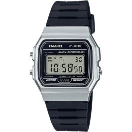 Reloj Unisex Casio F-91 BIO RESIN STRAP - SILVER (Ø 35 mm) Precio: 52.5000003. SKU: B17FSWN9BH