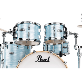 Pearl 2216Bx/1007T/1208T/1616F Set de Cascos Professional Series Arce Ice Blue Oyster Pearl