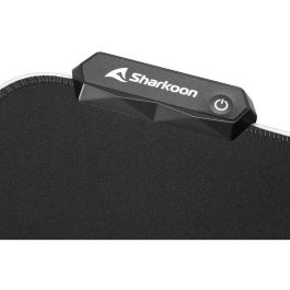 SHARKOON Mauspad Gaming con Iluminación RGB, 360x270x3mm
