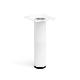 Pata cilíndrica de acero en color blanco mod.401 g. medidas ø3x15cm. 2-401 g.150.01 rei Precio: 2.50000036. SKU: S7912476