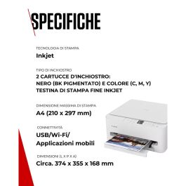 Canon CAN4549292247985 Impresora de Inyección de tinta PIXMA TS6550i, Wi-Fi
