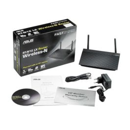 ASUS RT-N12LX router inalámbrico Ethernet rápido Negro