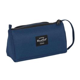 Estuche Escolar BlackFit8 Urban Negro Azul marino 20 x 11 x 8.5 cm